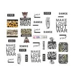 Sticker Manichiura Animal Print, BN-1584
