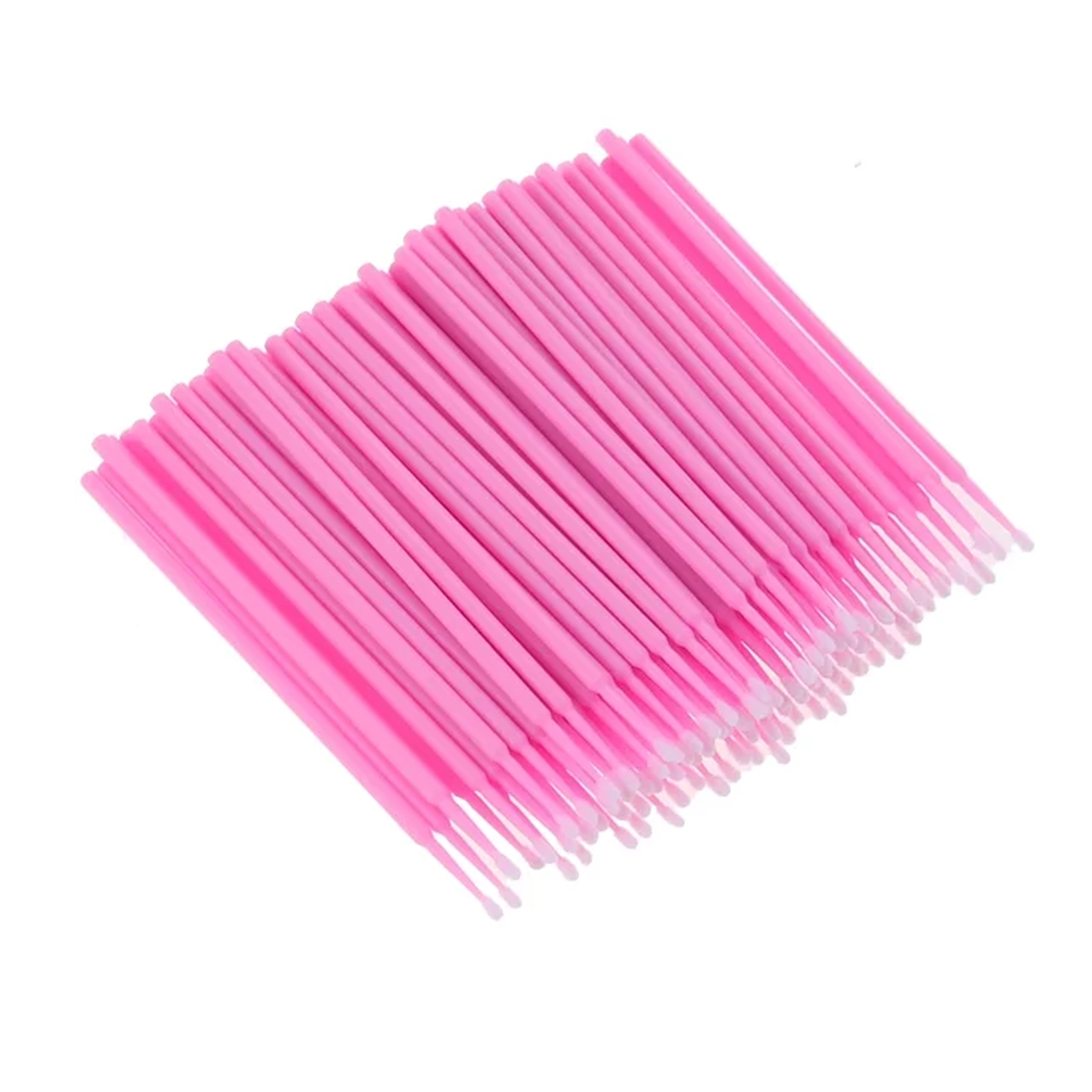Set 100 Microaplicatoare Roz Set 100 Microaplicatoare Roz