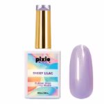 Rubber Base Shiny Nude "Shiny Lilac", Hema & TPO Free, 15ml, Pixie Nails