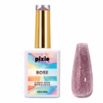 Rubber Base Reflective "Rose", Hema & TPO Free, 15ml, Pixie Nails