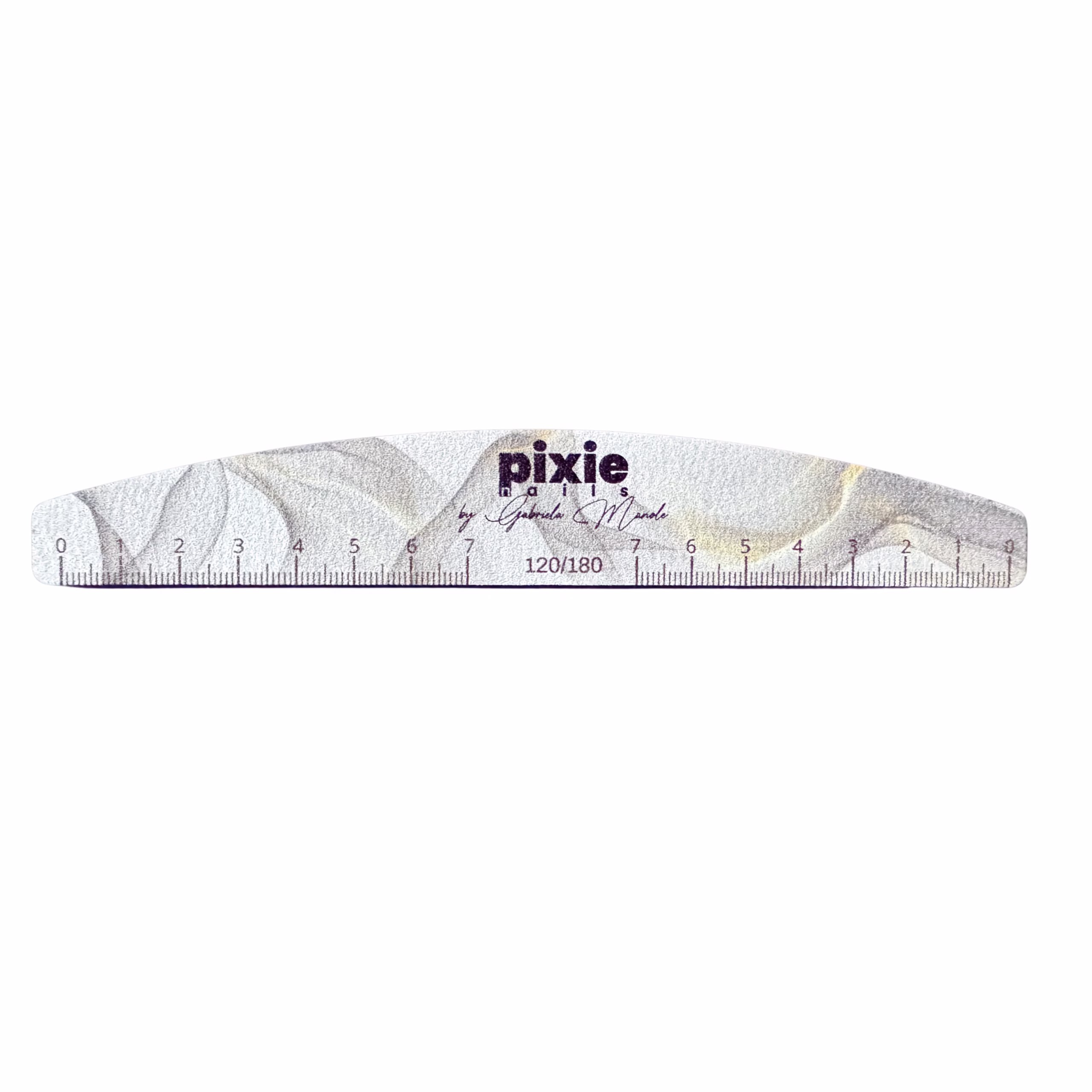 Pilă 120/180 Pilă cu abrazivitate 120/180, PixieNails - imagine 1
