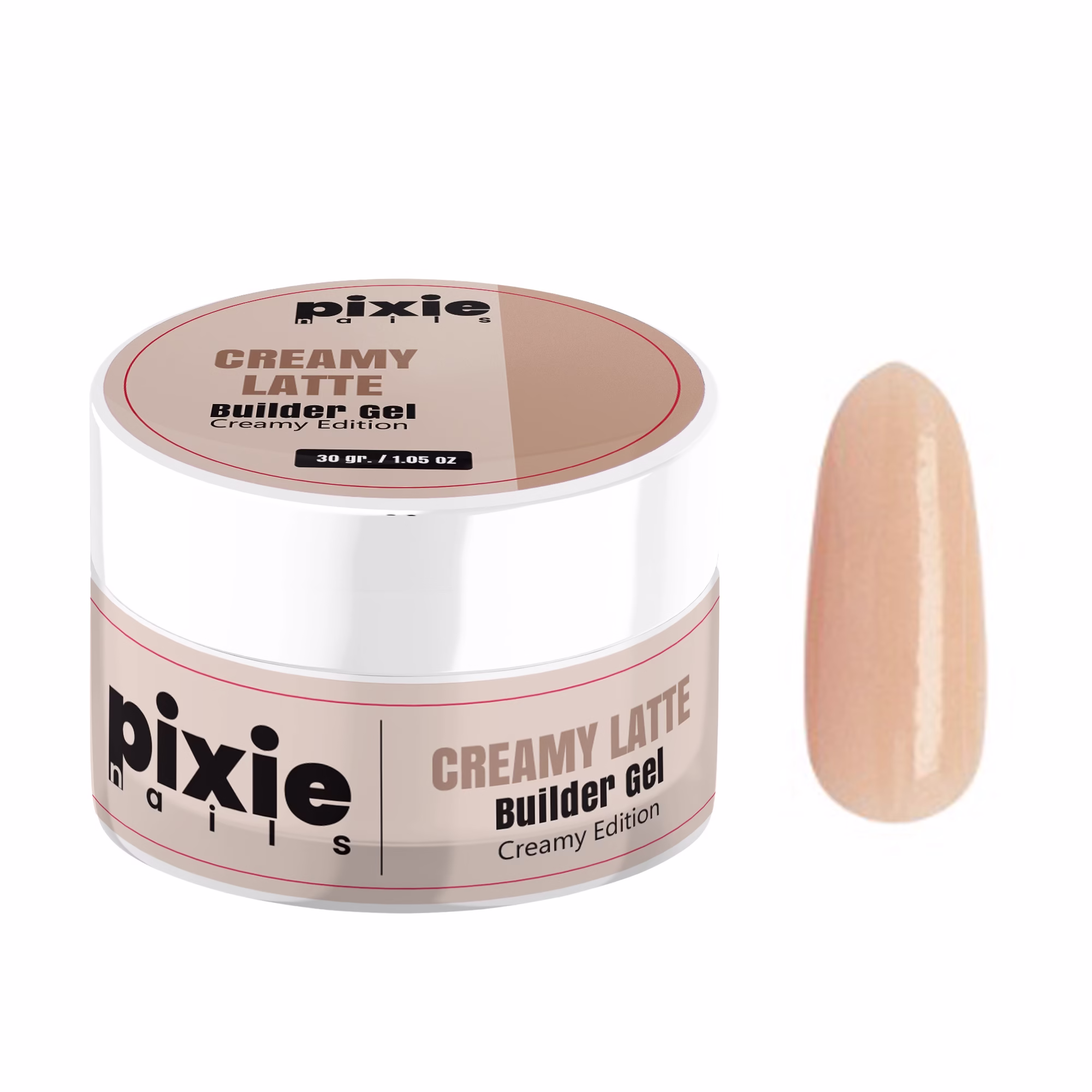 latte Builder Gel CREAMY EDITION “Creamy Latte”, 30gr - imagine 1
