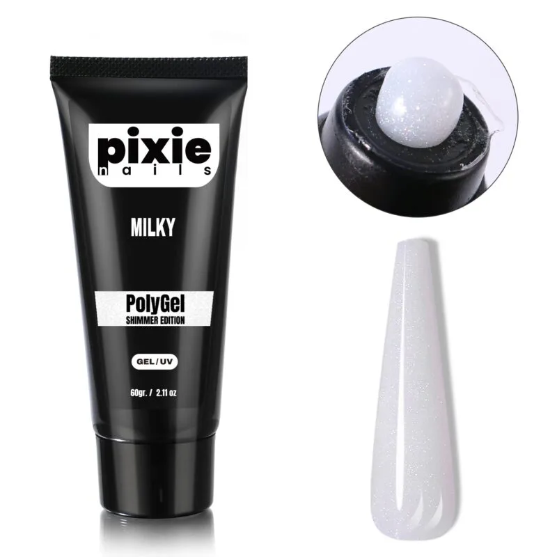 Polygel Shimmer Edition Milky
