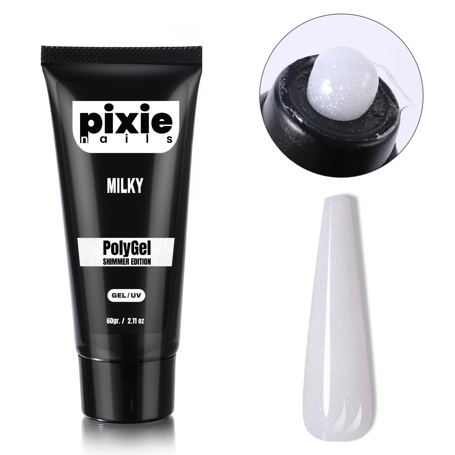 Polygel Shimmer Edition Milky Polygel Shimmer Edition Milky
