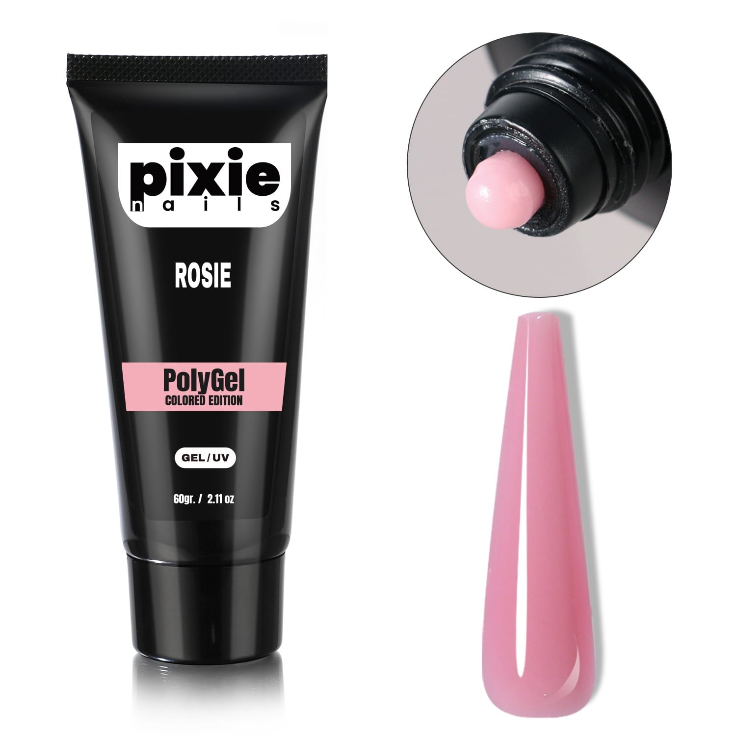 Polygel Color Edition Rosie 60 gr PixieNails Polygel Color Edition Rosie 60 gr PixieNails