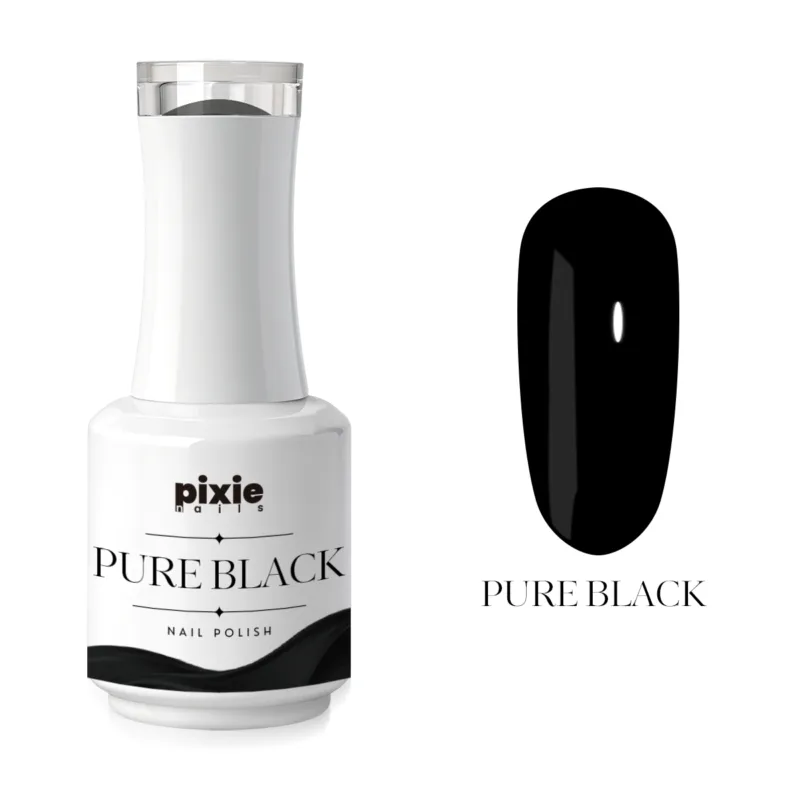Oja Semipermanenta Pure Black 15ml