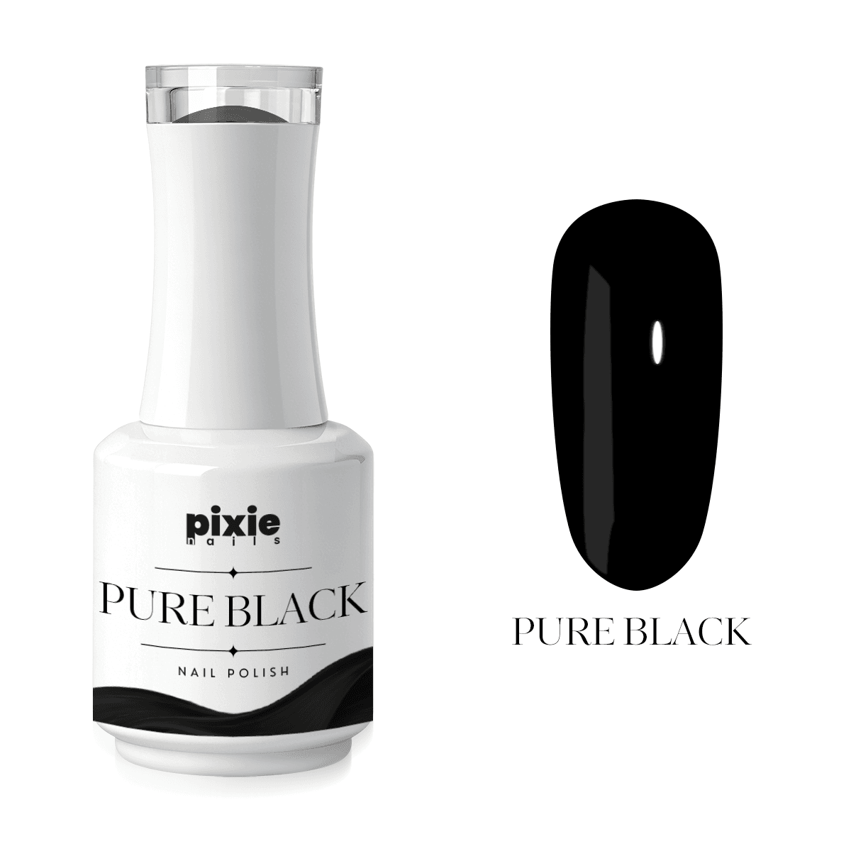 Oja Semipermanenta Pure Black 15ml Oja Semipermanenta Pure Black 15ml