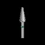 Capat Freza / Bit pentru indepartarea materialului - Conic Ascutit Verde