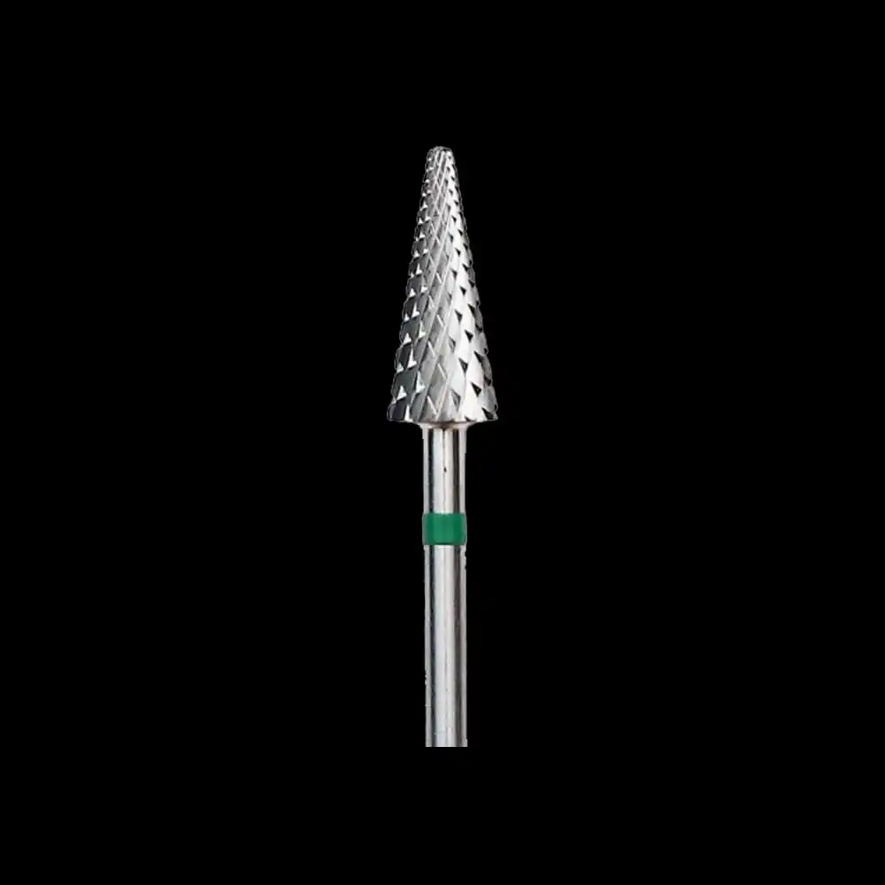 Capat Freza / Bit pentru indepartarea materialului - Conic Ascutit Verde