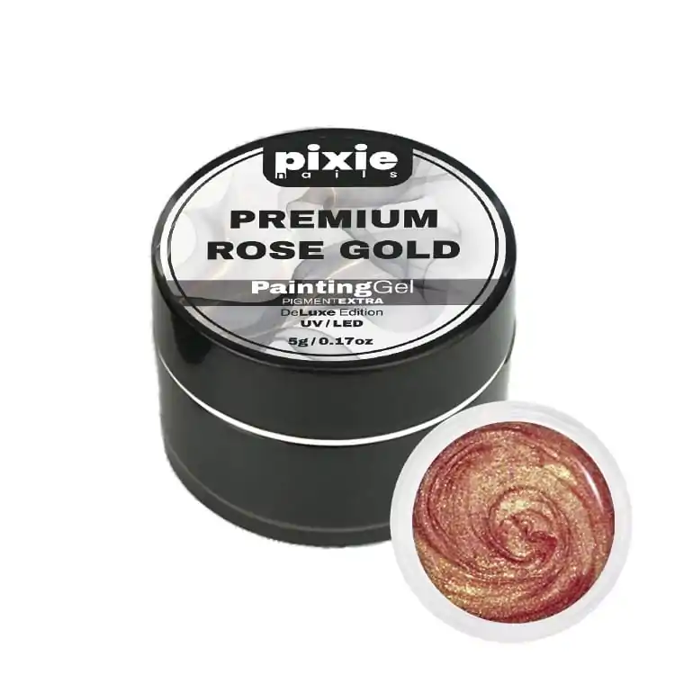 PixieNails Painting Gel "Rose Gold" 5gr, Hema Free